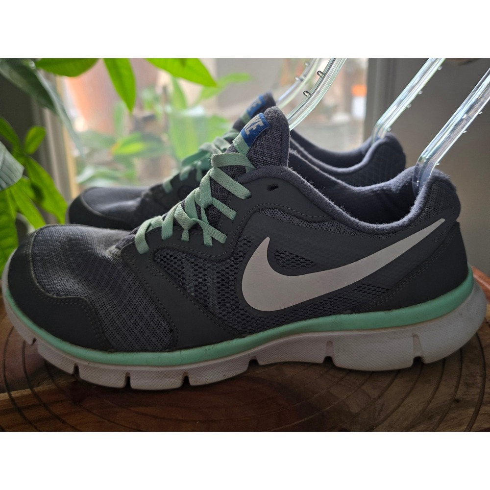 Nike Experience Run 2 Womens Grey Mint Green Running Shoes Sneakers 9.5 - Picture 4 of 6